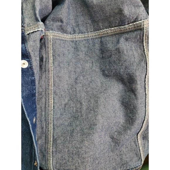 Gymboree Jean Jacket Tan Corduroy Collar Size 6 - Picture 7 of 7
